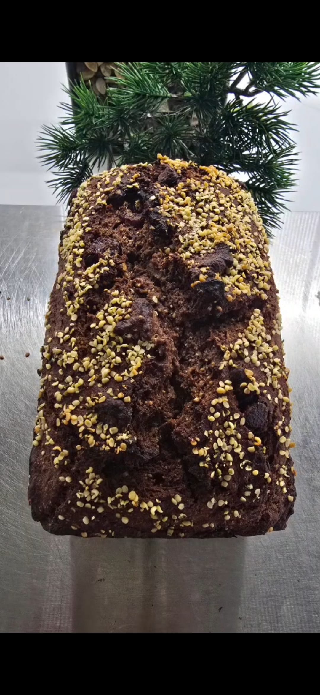 High-Protein Chocolate Fig Cake